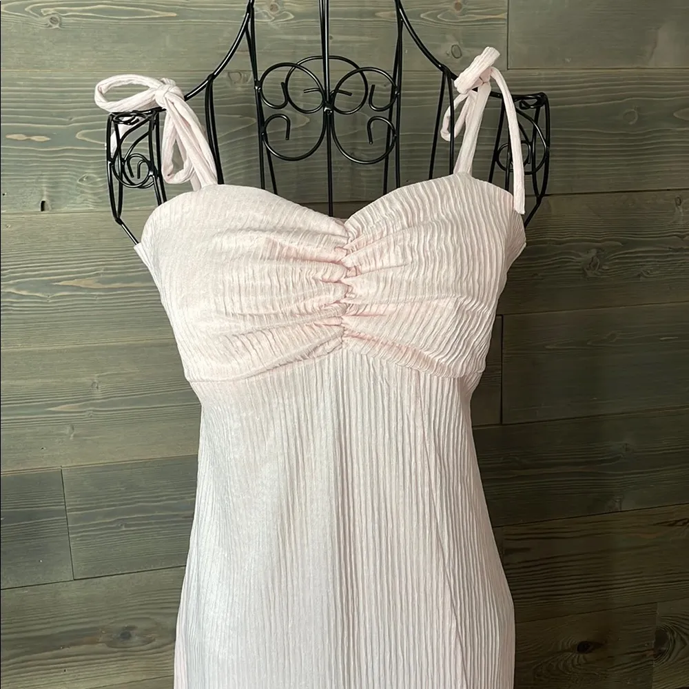 Elegant Pink Maxi Dress Size undefined - Image 4