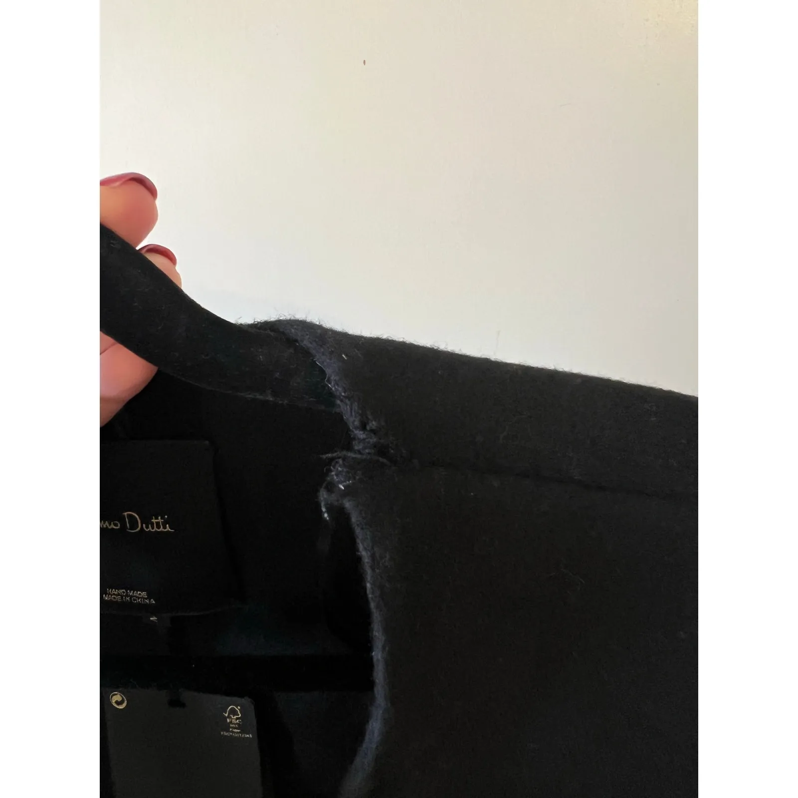 Massimo Dutti  Longline Wool Sweater Vest - Image 6