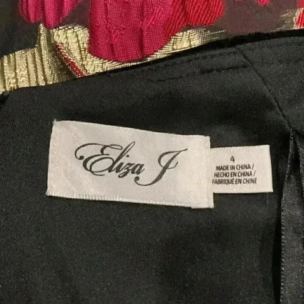 New with tags Eliza J women’s bodice jacquard ballgown in size 4 - Image 7