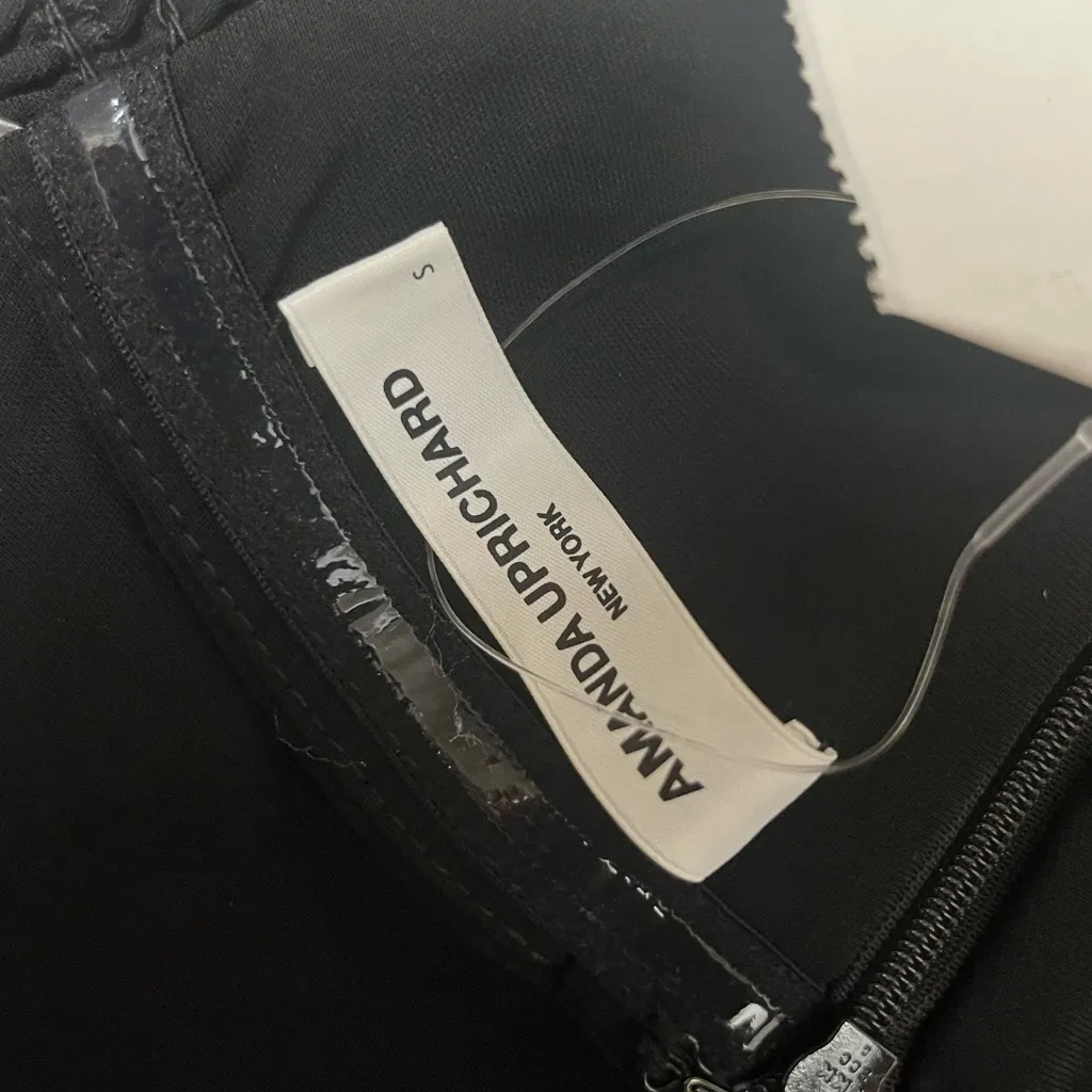 Amanda Uprichard x Revolve Kerry Midi Dress‎ in Black Size S - Image 4