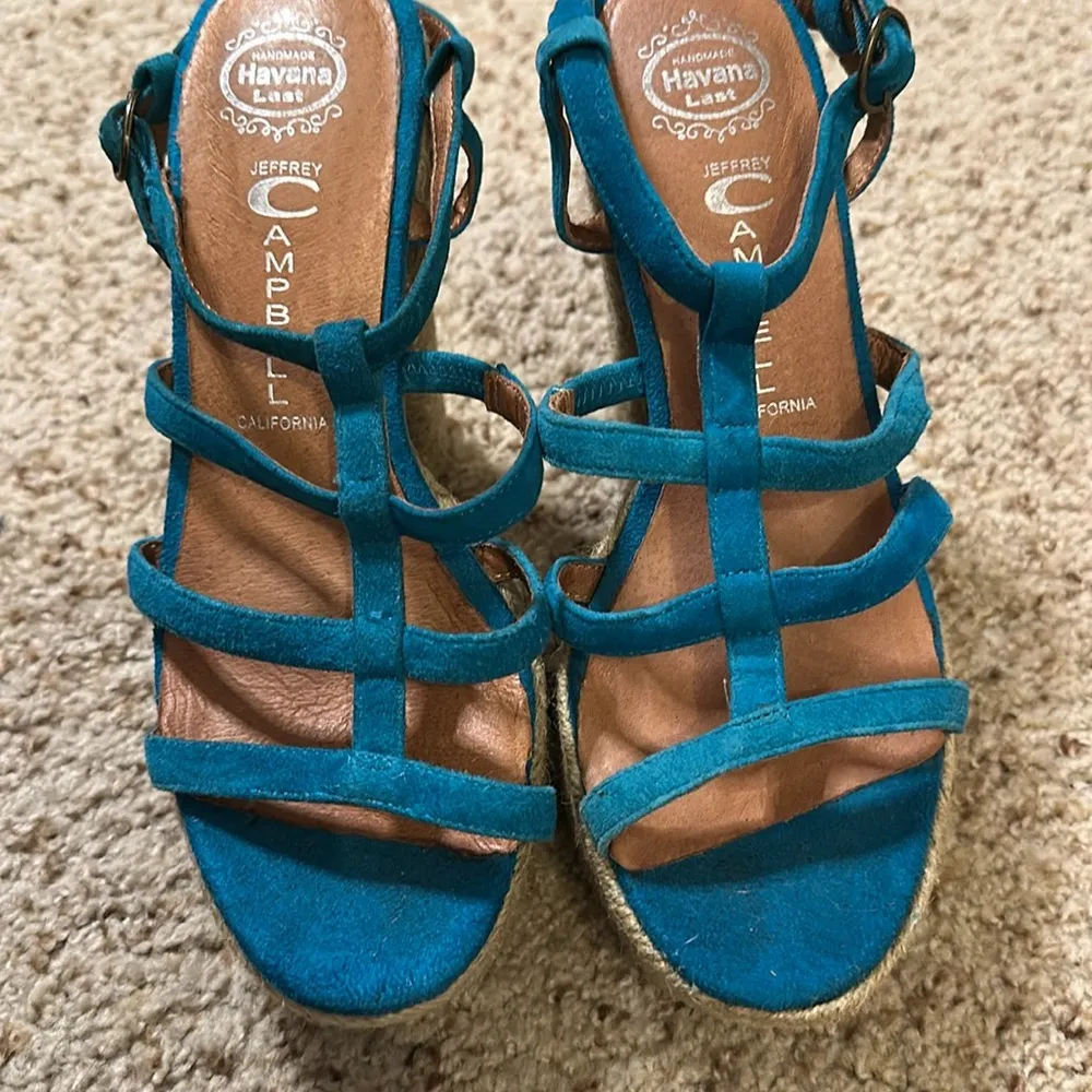 Jeffrey Campbell Jenna Platform Espadrille Heeled Sandals - Image 2