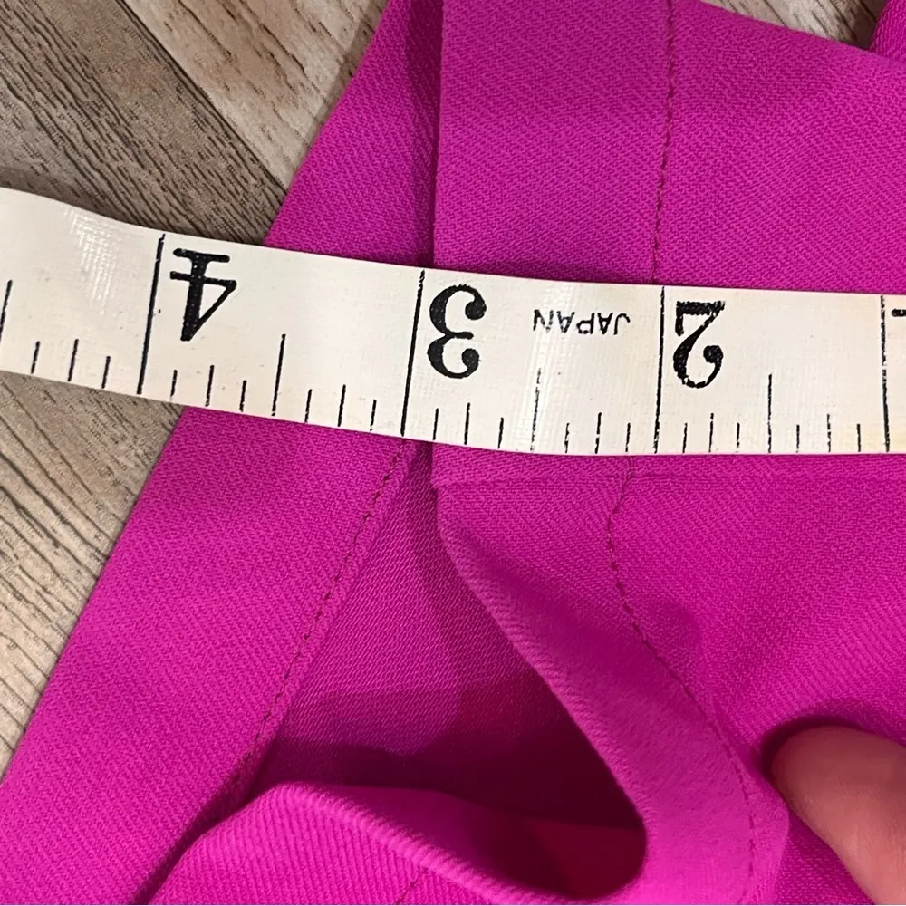 TCEC Penelope Paperbag Shorts Magenta sz Large - Image 5