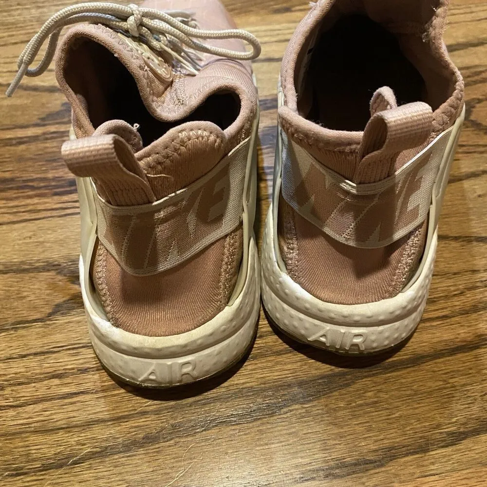 Nike Womens Air Huarache Run Ultra-Particle Pink/Light Bone Size 9 US 819151-603 - Image 8