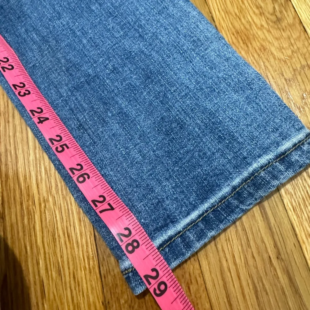 Size Large 28” Waist Women’s Rhinestone Pearls Bedazzled Jeans Denim Jean - Image 10