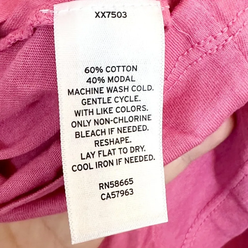 NWT Abound by Nordstrom Pink Sleeveless V-Neck Babydoll Tank Top - Large - Image 5