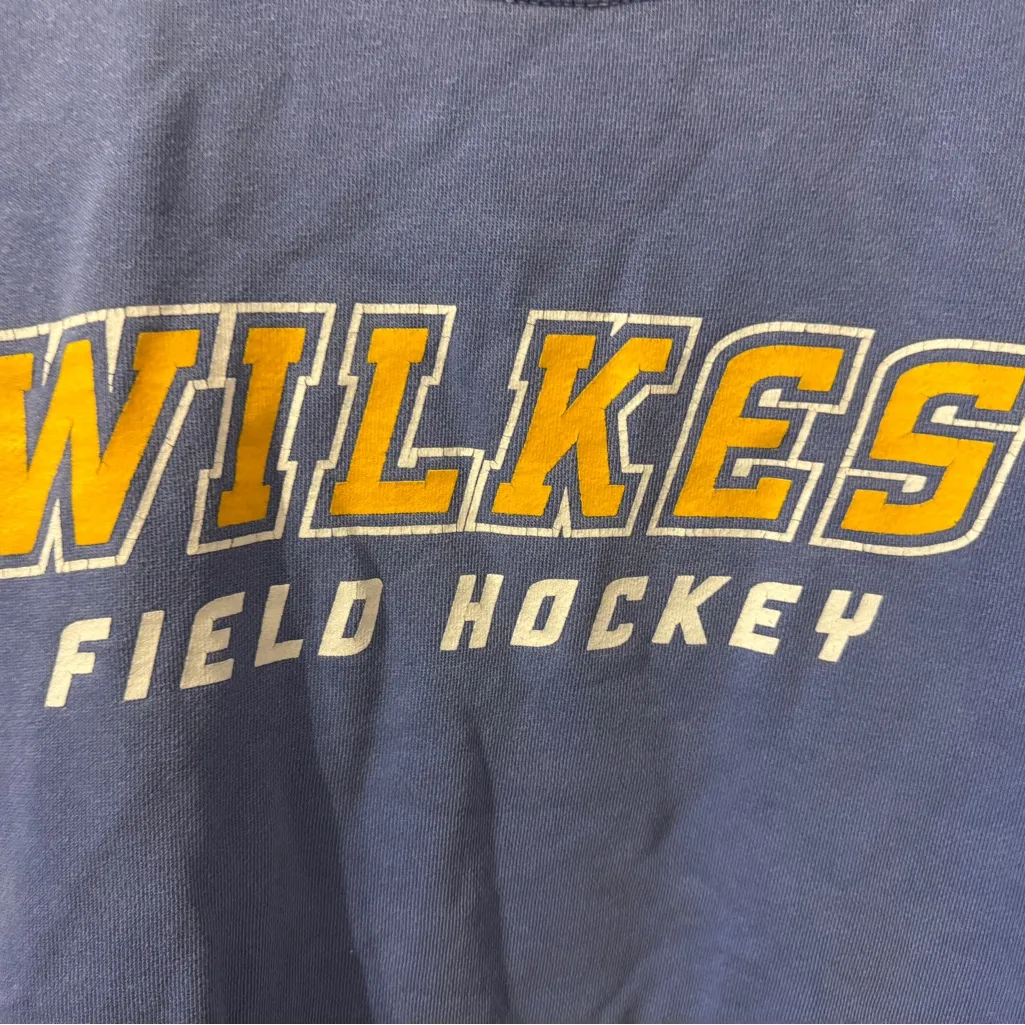 WU Wilkes University Field Hockey Comfort Colors Sweatshirt, Small - Image 2