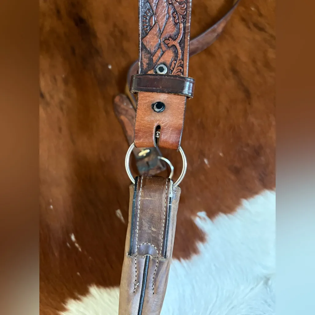 Leather Boot Crossbody Handbag - Image 5