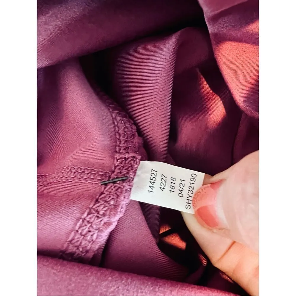 Yogalicious Lux Raspberry‎ High Waisted Squat Proof Shorts SMALL Activewear NWT - Image 6