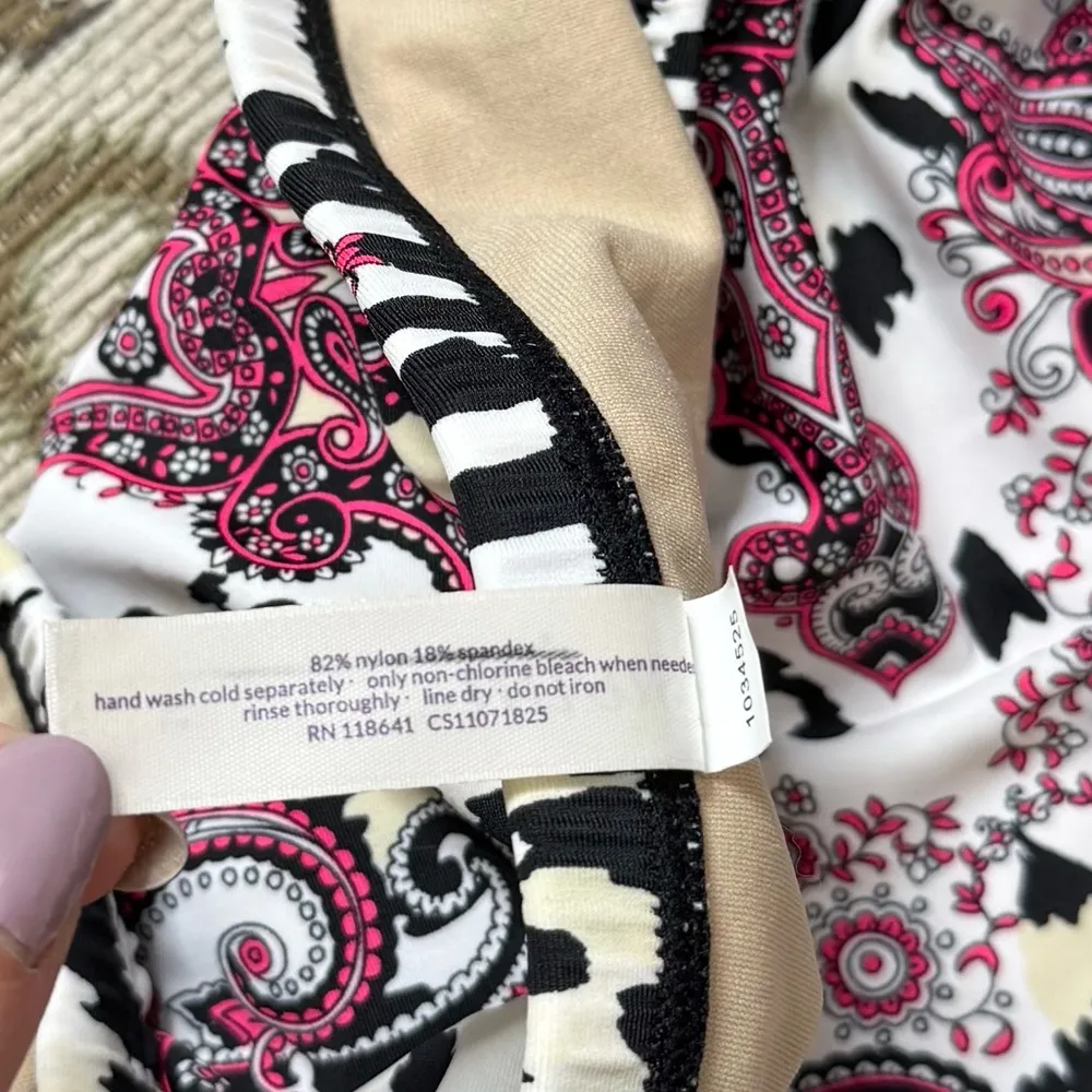 Cacique Swim Skirt Bikini Swimsuit Bottom Animal Print 16 - Image 4