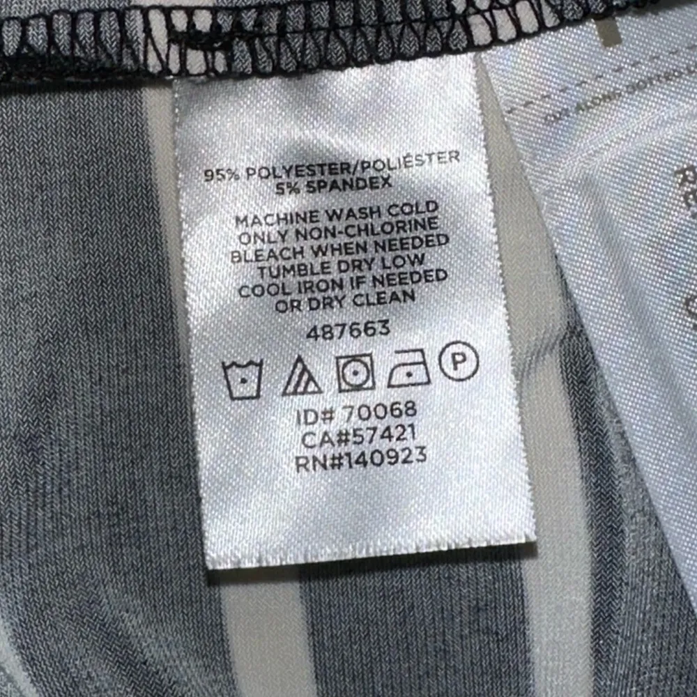 Loft Striped Knotted Open Skirt Tank Top Dress - Image 6