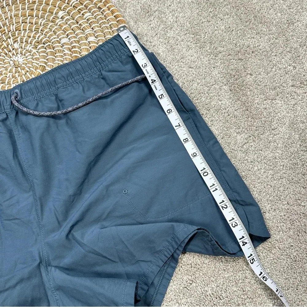 Allbirds Women's Natural Run Shorts Merino Wool Blend in Shadow Blue Size L - Image 13