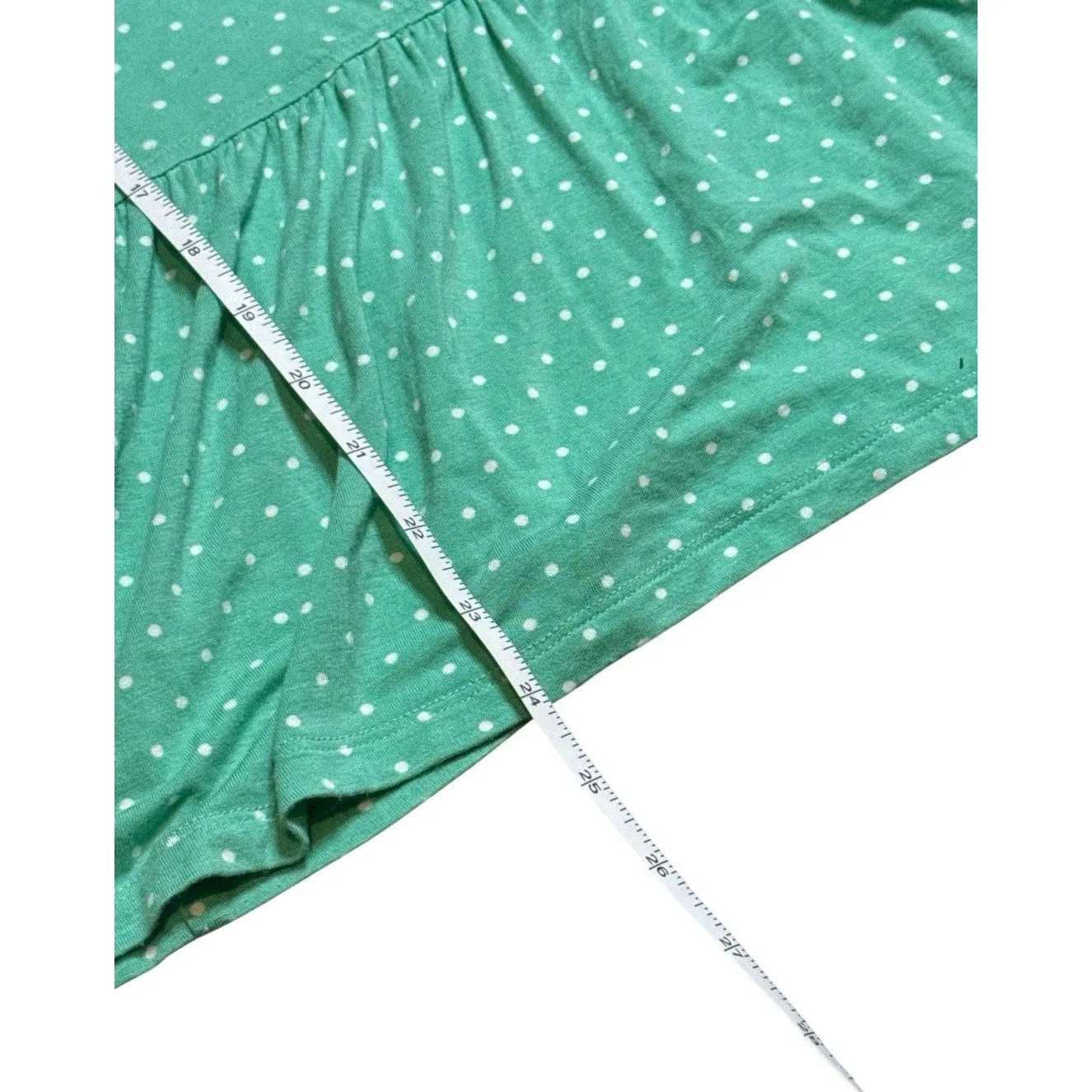 Matilda Jane Dream Chasers Free To‎ Be Top Floral Green Polka Dot Womens M Boho - Image 7