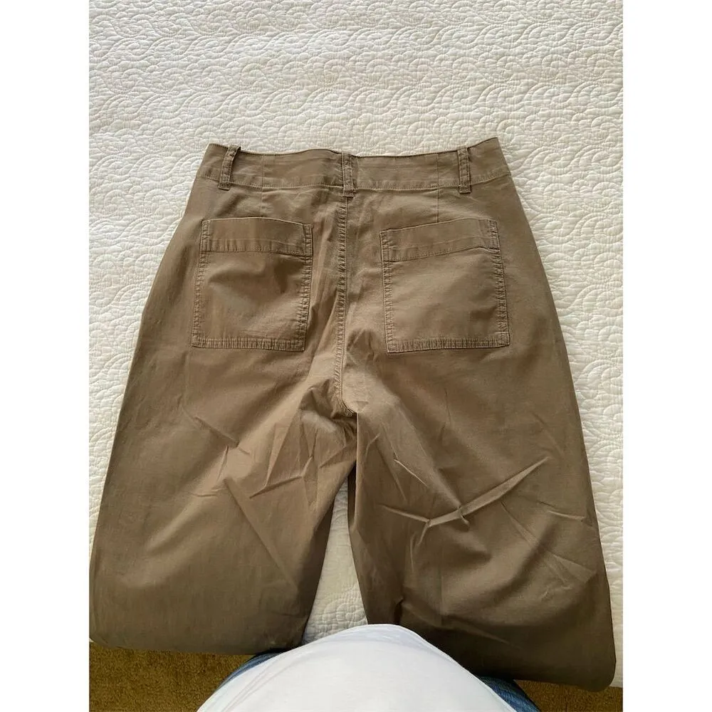 A New Day Stretch Casual Pants Brown 4 Pockets Size 6 - Image 7