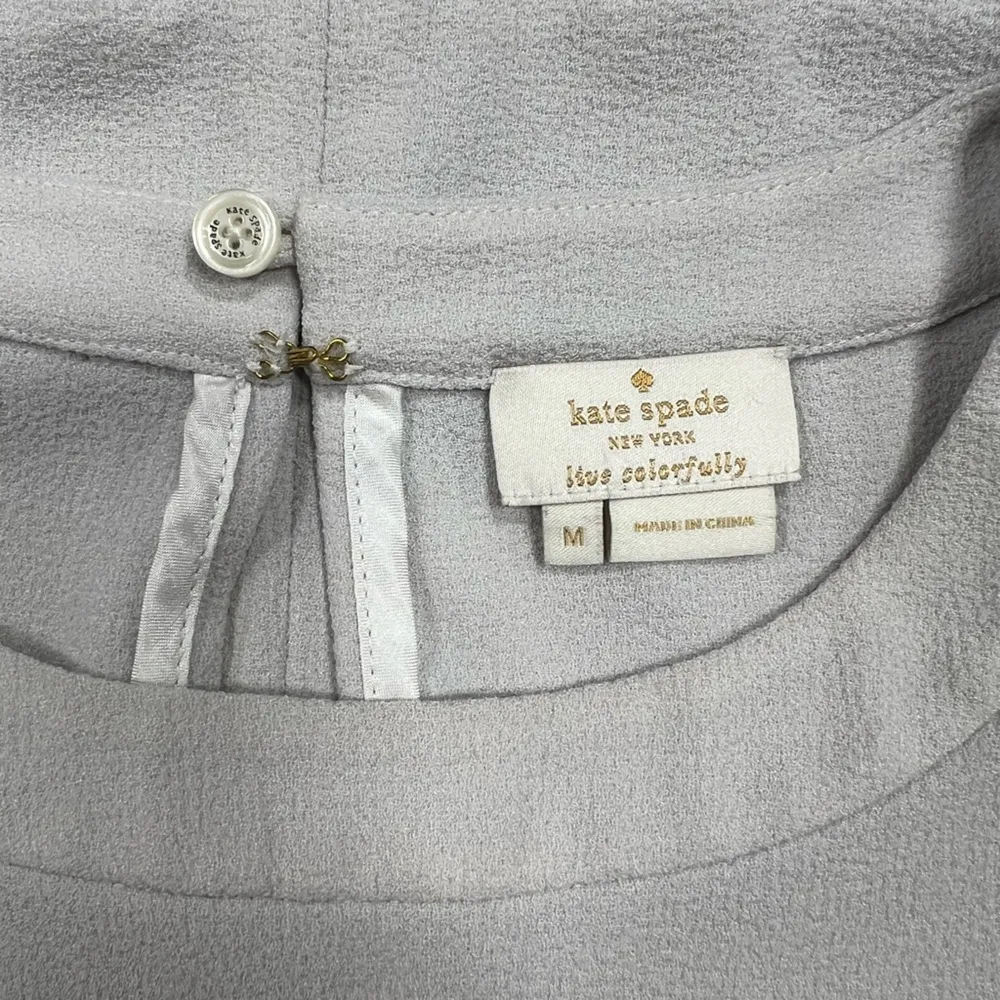 Kate Spade Peplum Blouse M - Image 8