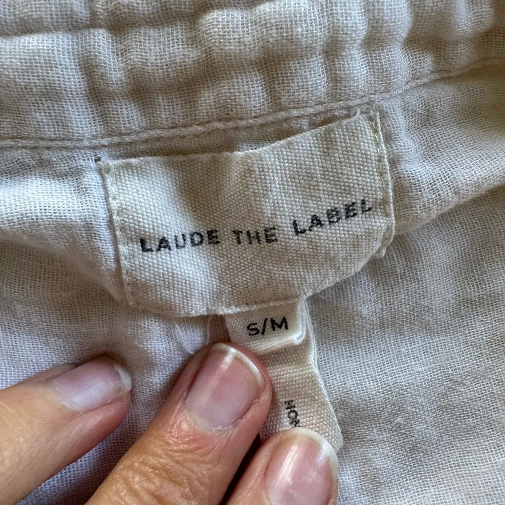 Laude the Label Oversized Tunic in Coconut Milk size S/M 042 - Image 4