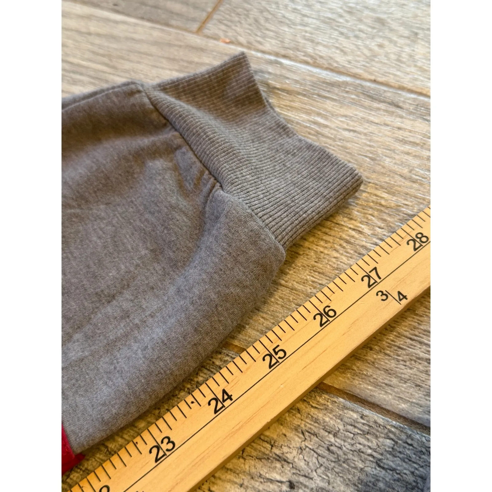 Pajamagram Pajama Set 2 pc Top Bottom Hoodie Sweatshirt LOVED Small Womens PJ Gray - Image 16