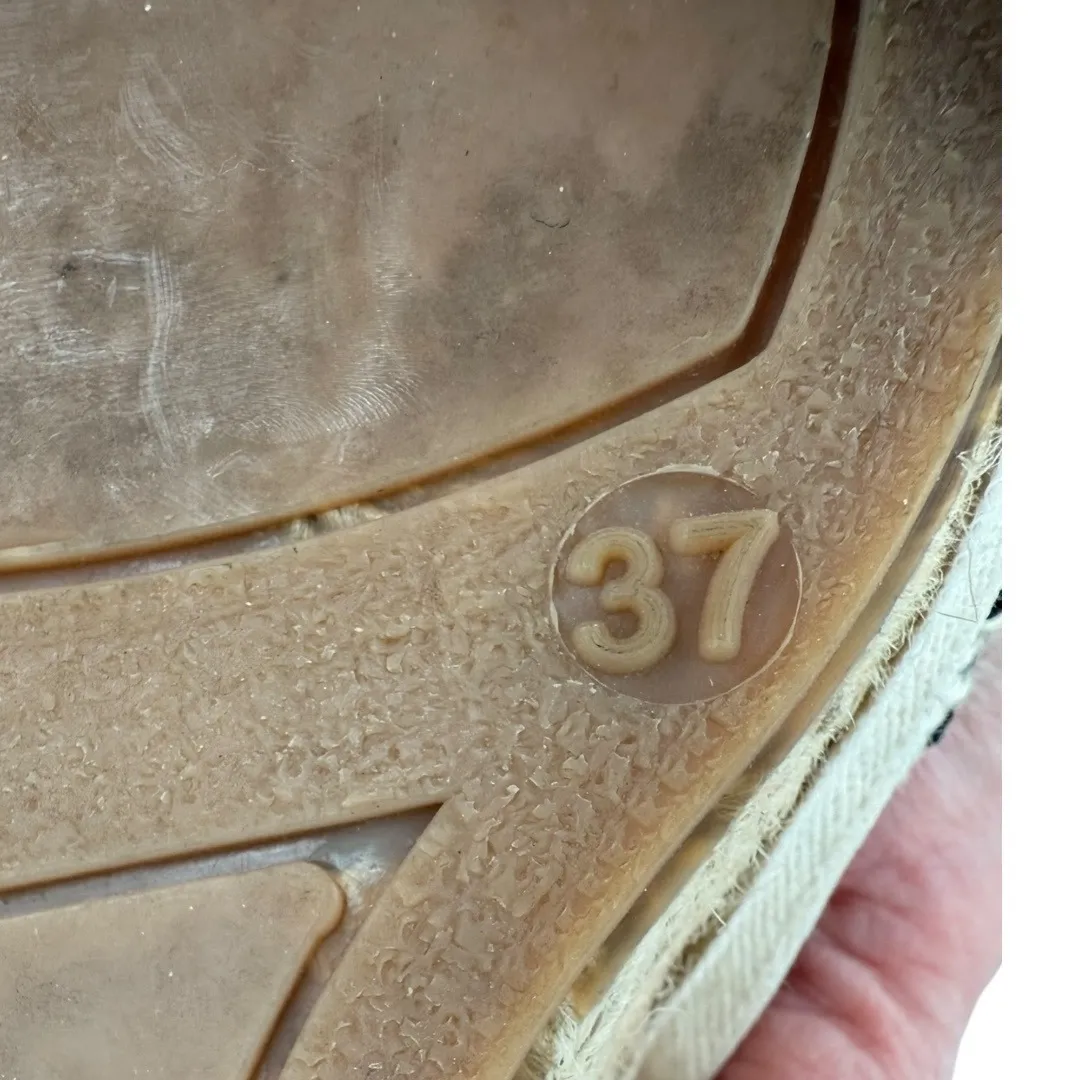 Free People Amalfi Coast Espadrille Wedge Sandals Natural Size EU 37 US‎ 6.5 - Image 3