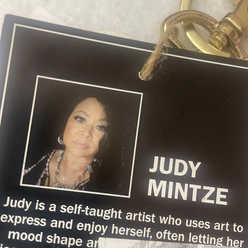 Judy Mintze Gold Key Ring - Image 4