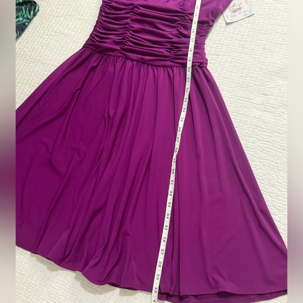 🏷️💜 NWT Suzi Chin for Maggy Boutique Dress – Size 8 – Orchid - Image 5