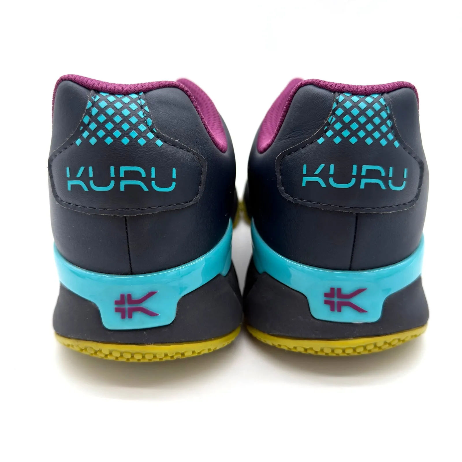 Kuru Quantum 2 Electric Grape Walking Workout Heel Relief Comfort Sneakers 8.5 Purple - Image 4