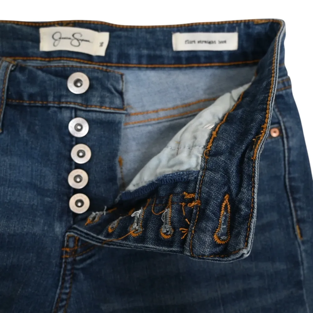 Jessica Simpson Womens 26 Flirt Straight Boot Jeans - Image 8