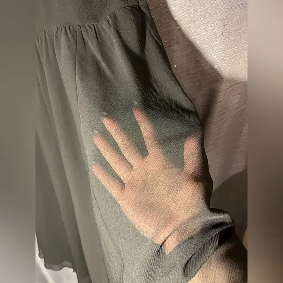 Michael‎ Kors Ring Neck Black Dress Size 6 - Image 5