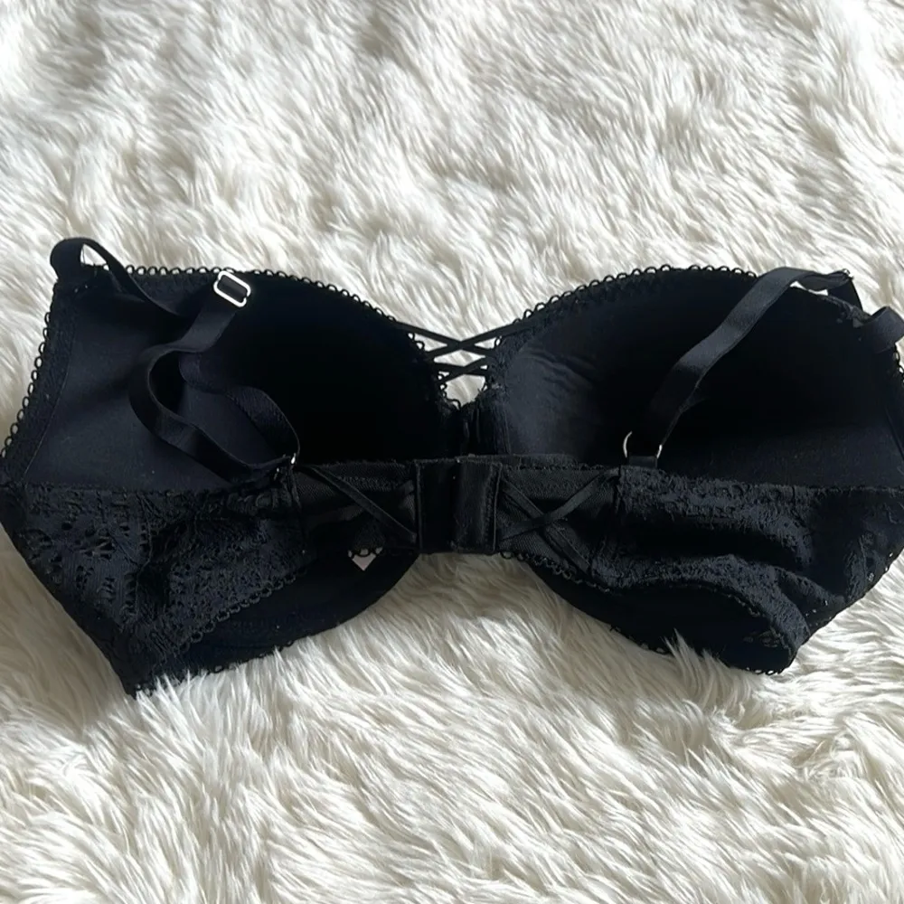 Victoria’s Secret Dream Angels Black Bra Size 36D - Image 5