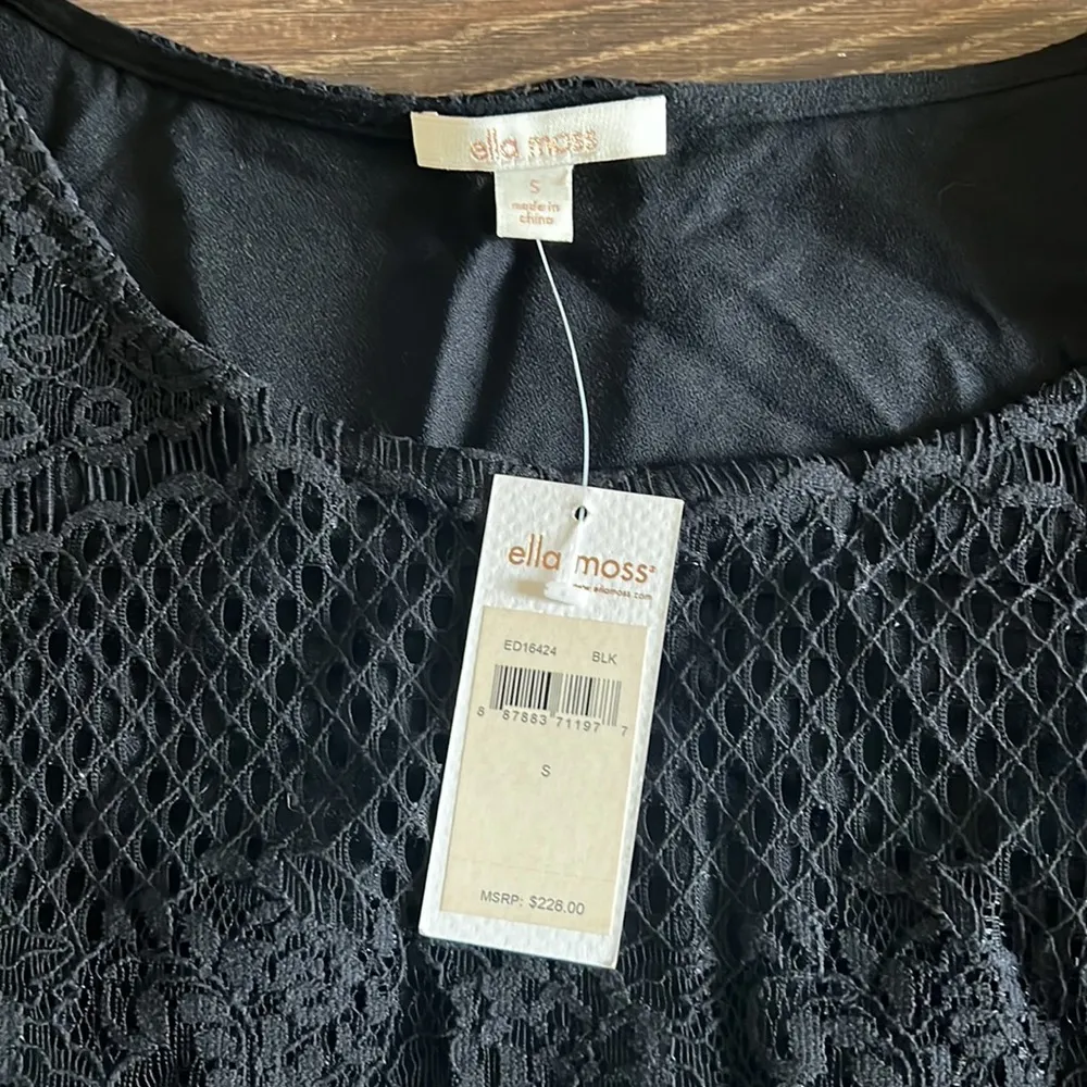 Ella Moss Black Dress - Image 3