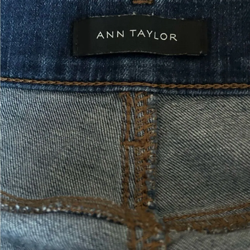 Ann Taylor Slim Crop High Rise Modern Fit Jeans Size 10 Style 442833 - Image 8