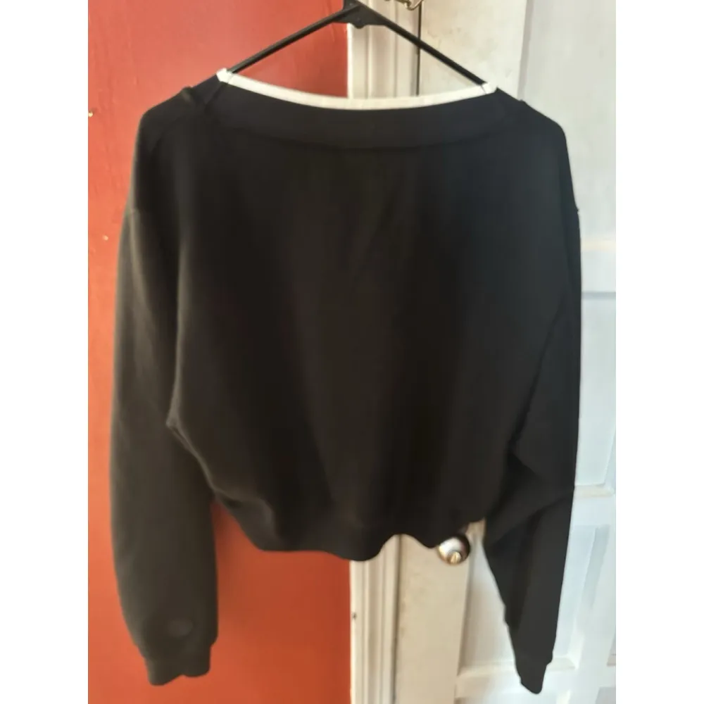 Victoria's Secret PINK Premium Fleece V-Neck Pullover Sweatshirt Large NWT - Image 8