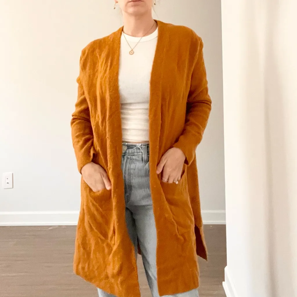 Madewell  Golden Wool Blend Kent Cardigan - Image 3