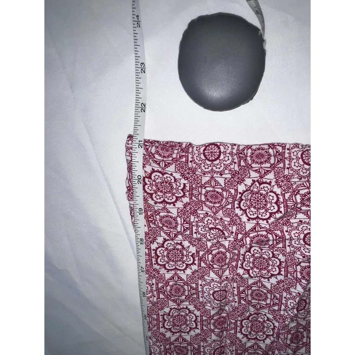 Altar’d State Boho Long Sleeve Romper Pink White Floral Women’s Size Large - Image 13