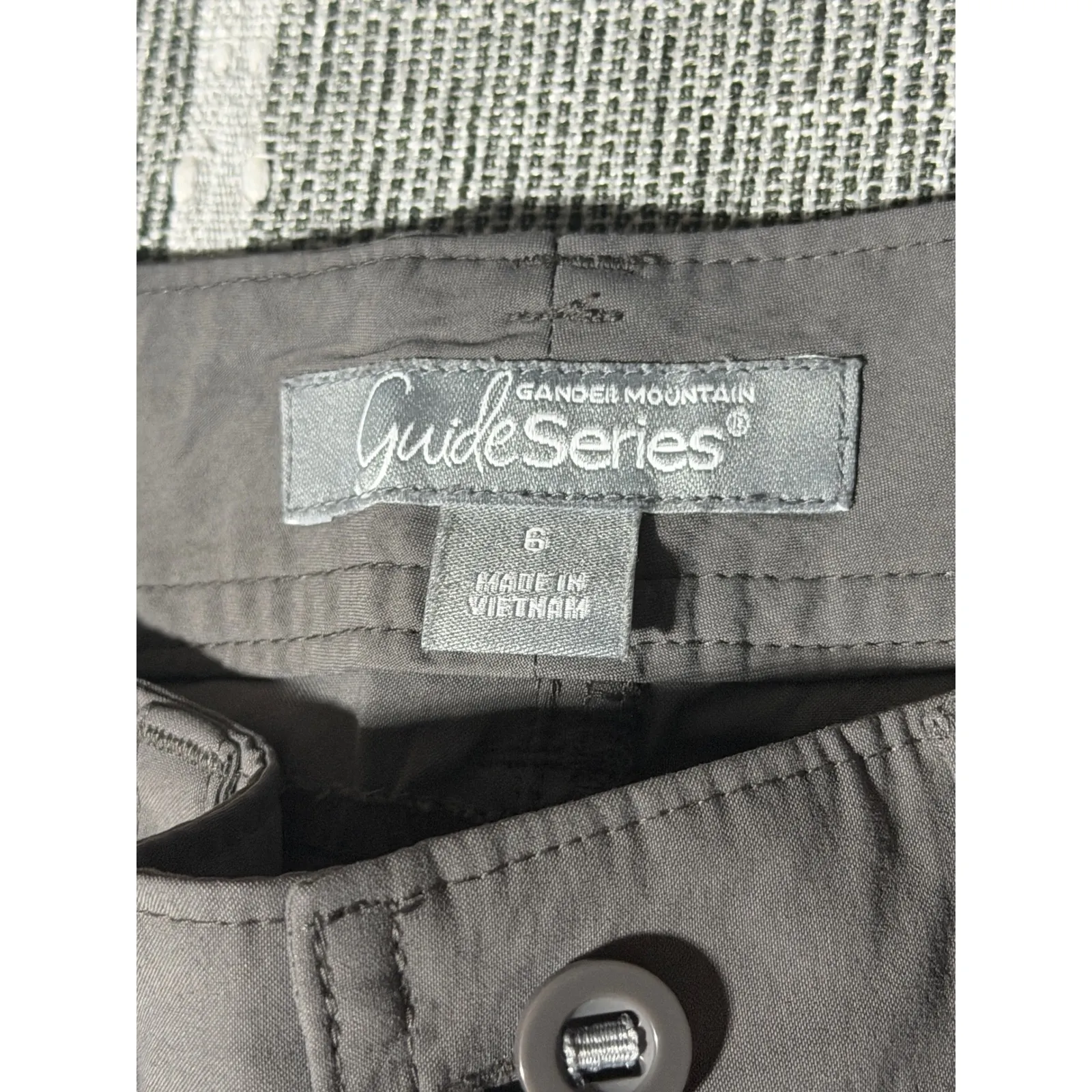 Guide Series Gander Mountain Women Size 6 Convertible Zip Off Pants Hiking Gray - Image 3