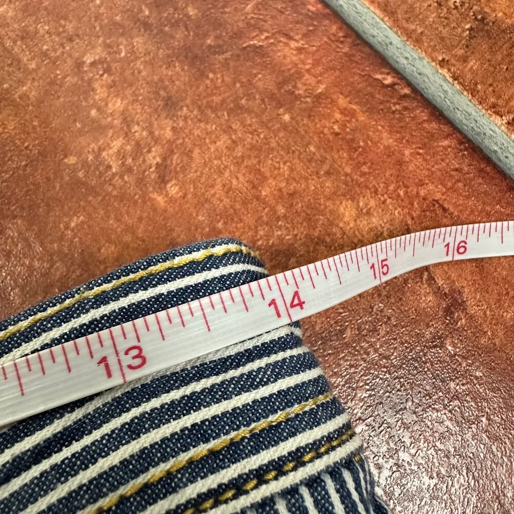 Pilcro Railroad Stripe Mini Skirt Size - Image 7