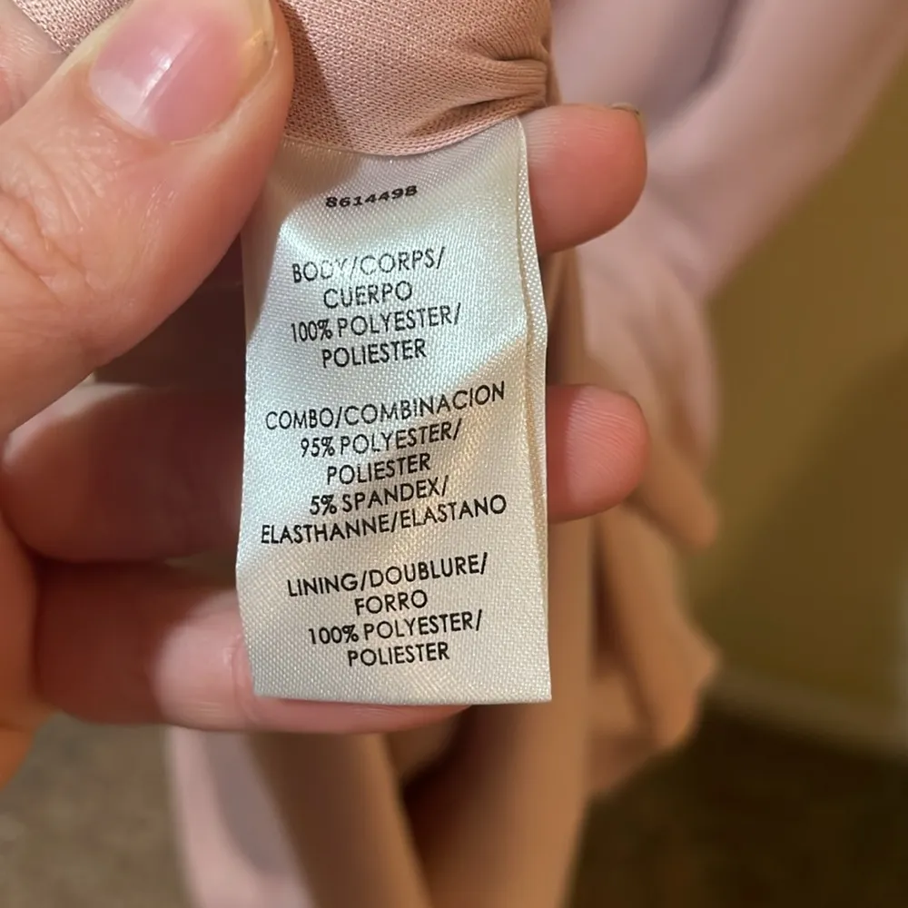 Women’s JS Collections Beaded Sleeve V-Neck Stretch Crepe Gown - Image 14