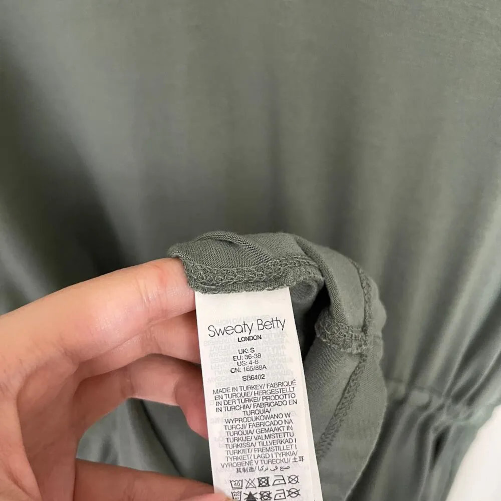 Green Take It Easy Drop Waist Dress (Small) - Image 8