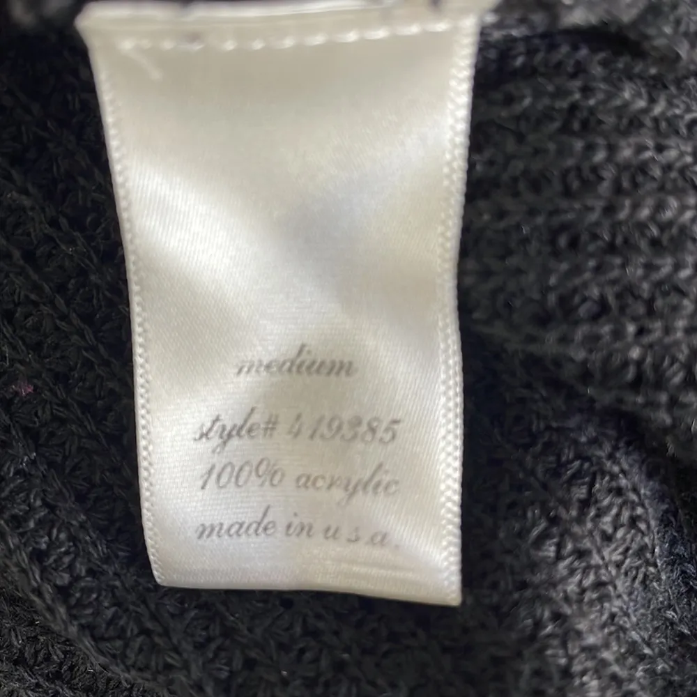 Miami  Strappy Black Sweater - Image 4