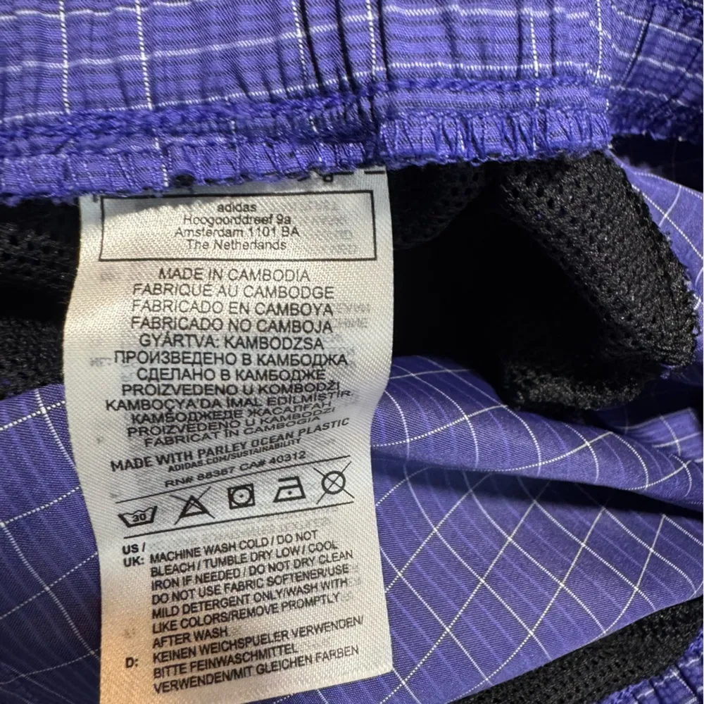 Women's Adidas Purple Golf Shorts - Image 5