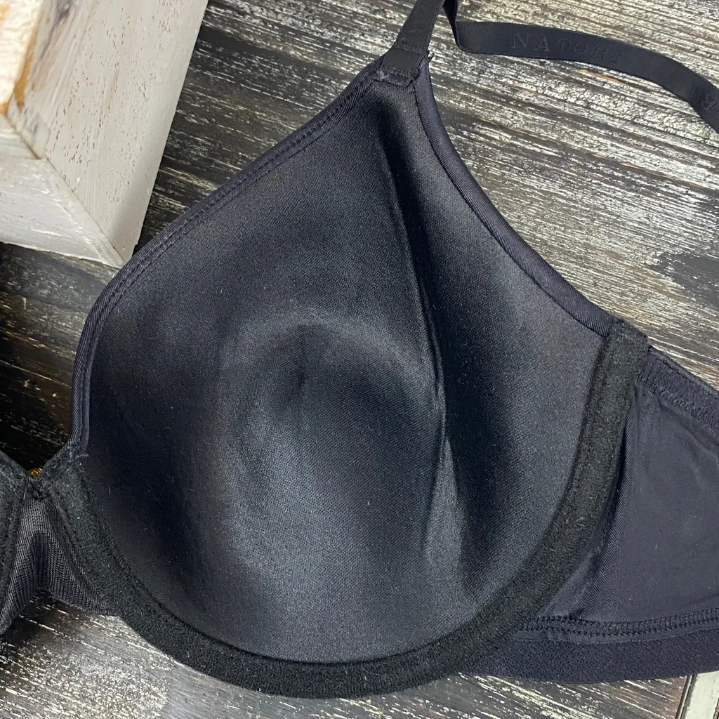 Natori Black 738100 Understated Lightly Lined Underwire Bra 32DD Size undefined - Image 5