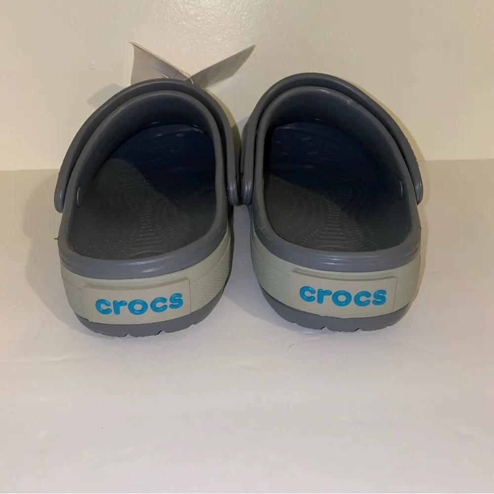 Crocs Unisex crocband II clog in charcoal/light grey size 6 Men’s/ 8 Women’s 🆕 - Image 8