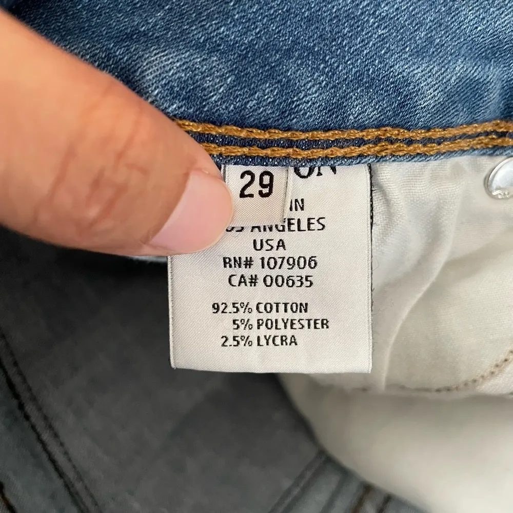 Hudson Ginny Crop Straight Leg Jeans Size 29 in EUC - Image 5