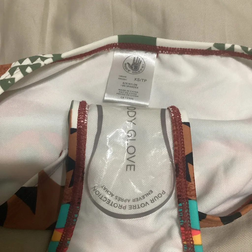 Body Glove terra Geometric Print Bottoms xsmall - Brown and Black - Image 3