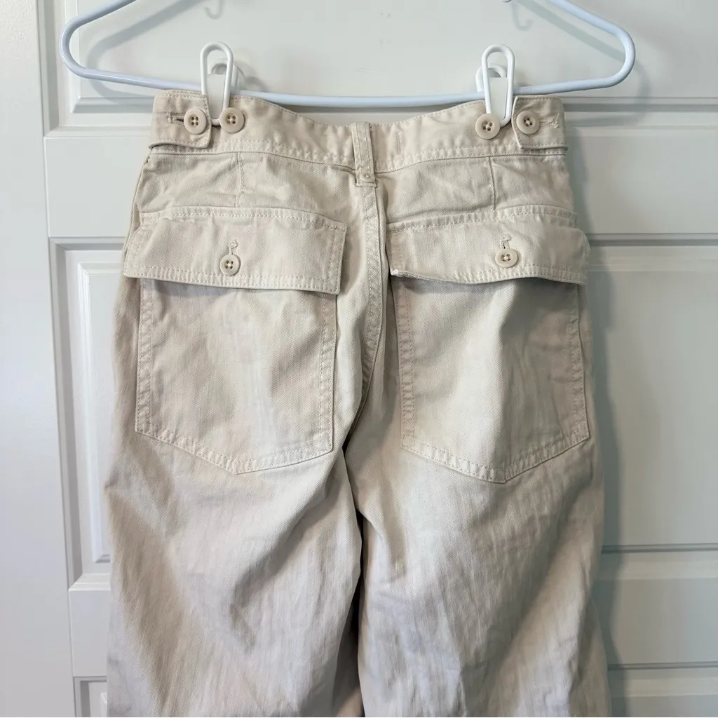 Madewell The Perfect Vintage Wide-Leg Pant:
Utility Edition in Vintage Linen - Image 11