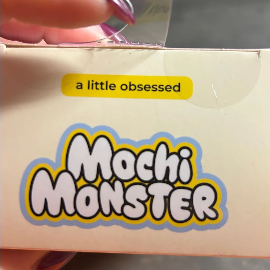 Mochi Monster Yellow Labubu Purse Charm - Image 2