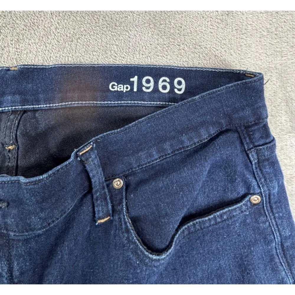 Gap 1969 Legging Jean Womens 33/16 Blue Denim - Image 2