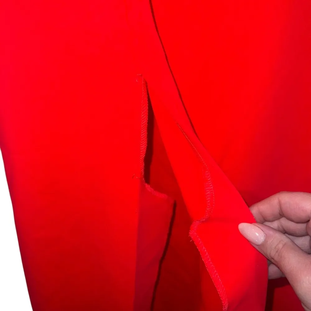 Amanda Uprichard Gilda Maxi Gown In Crimson Red - Image 9