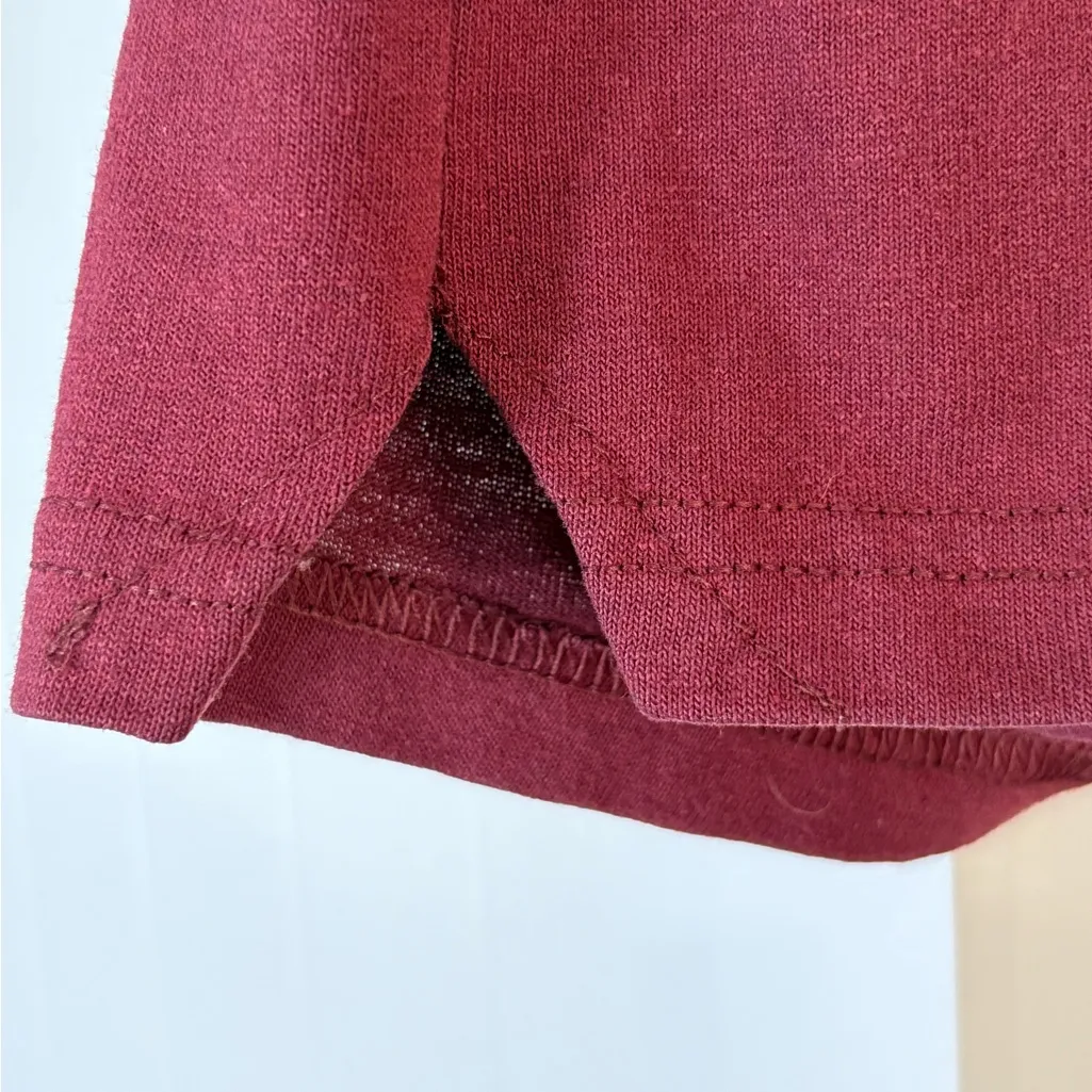 Soffe  Maroon Athletic Shorts - Image 2