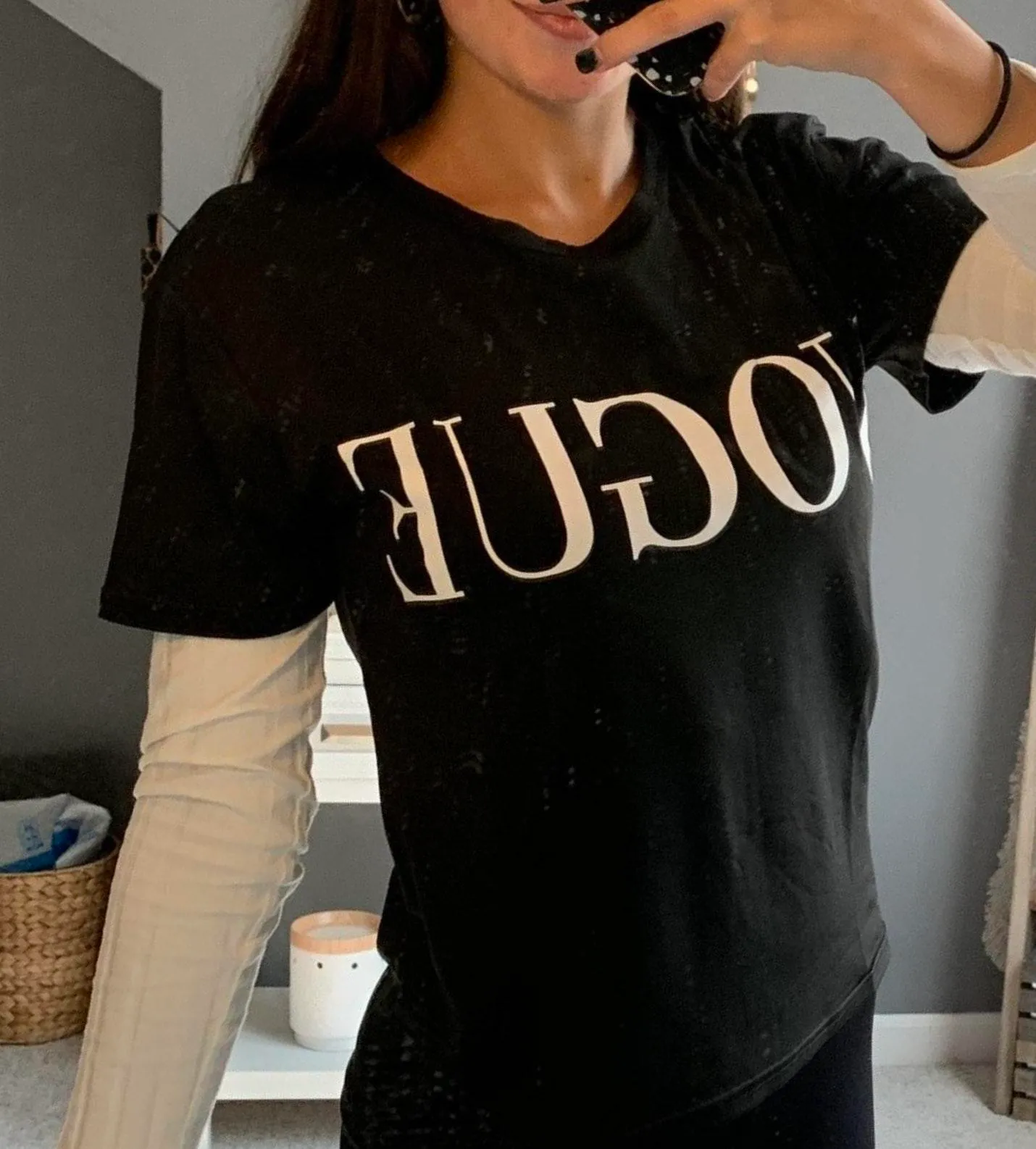 The Vintage Shop Vogue Vintage Tee  - Image 2