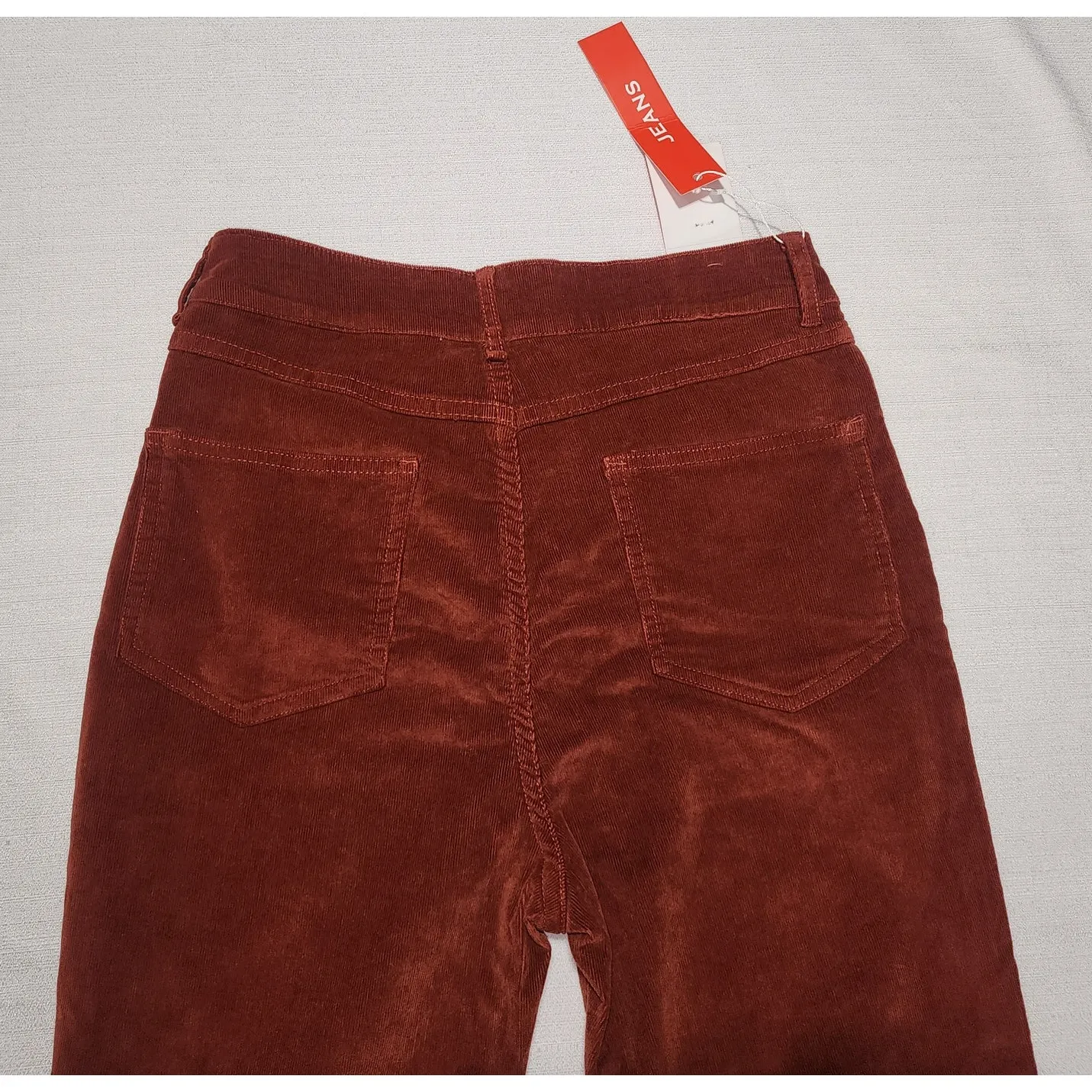 corduroy pants W28'' X L42'' flared pants Brown Size 28 - Image 8