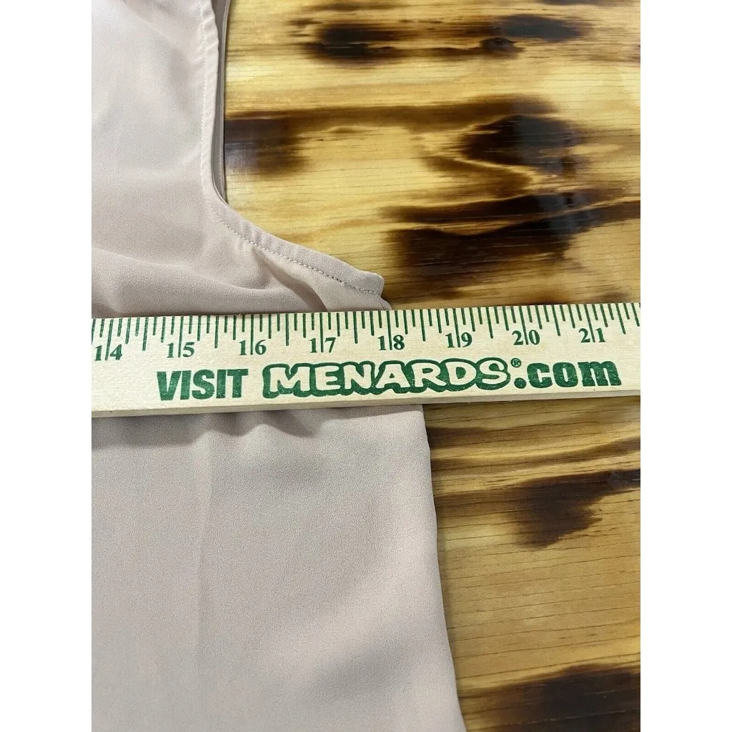 Banana Republic Blouse‎ Sleeveless Blouse Ruffle Size Small Office Career Formal - Image 5